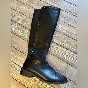Black knee high boots size 8.5